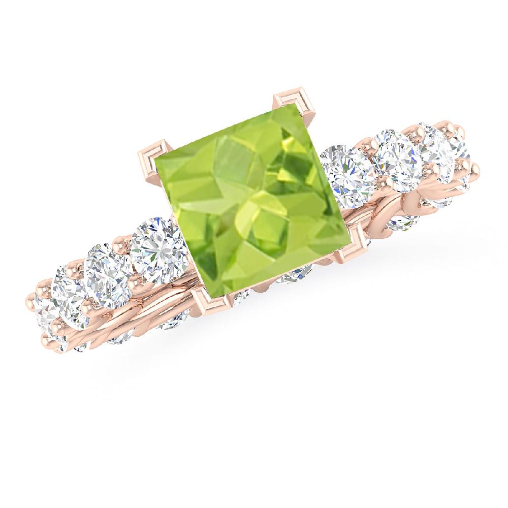 Rose Gold - Peridot