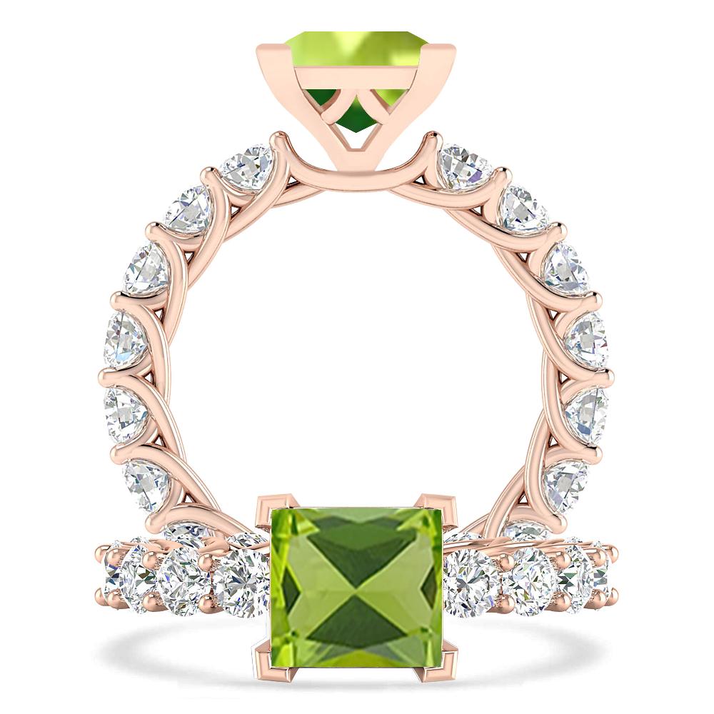 Rose Gold - Peridot