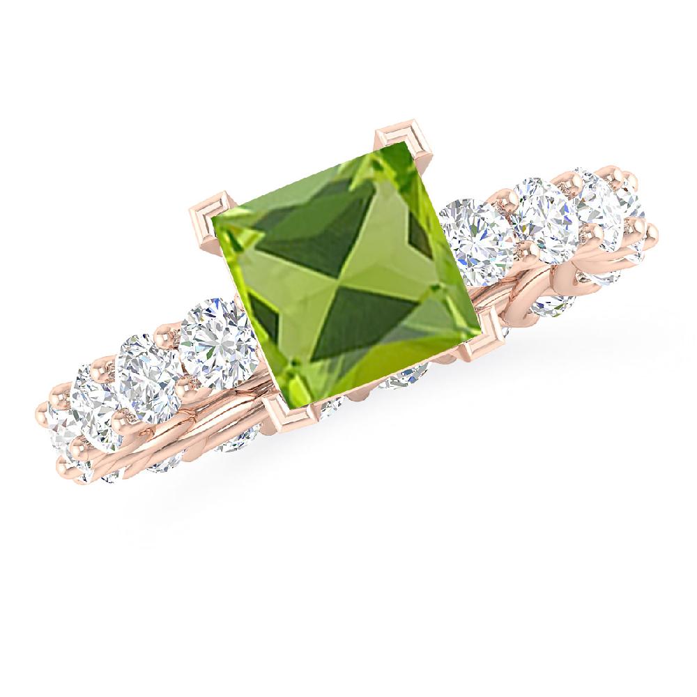 Rose Gold - Peridot