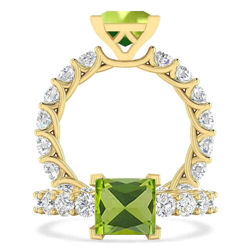 Yellow Gold - Peridot