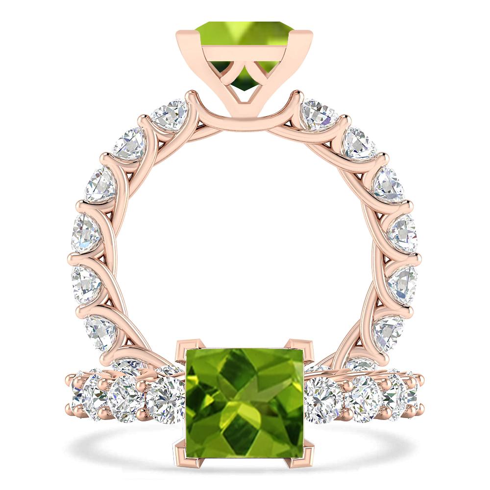 Rose Gold - Peridot