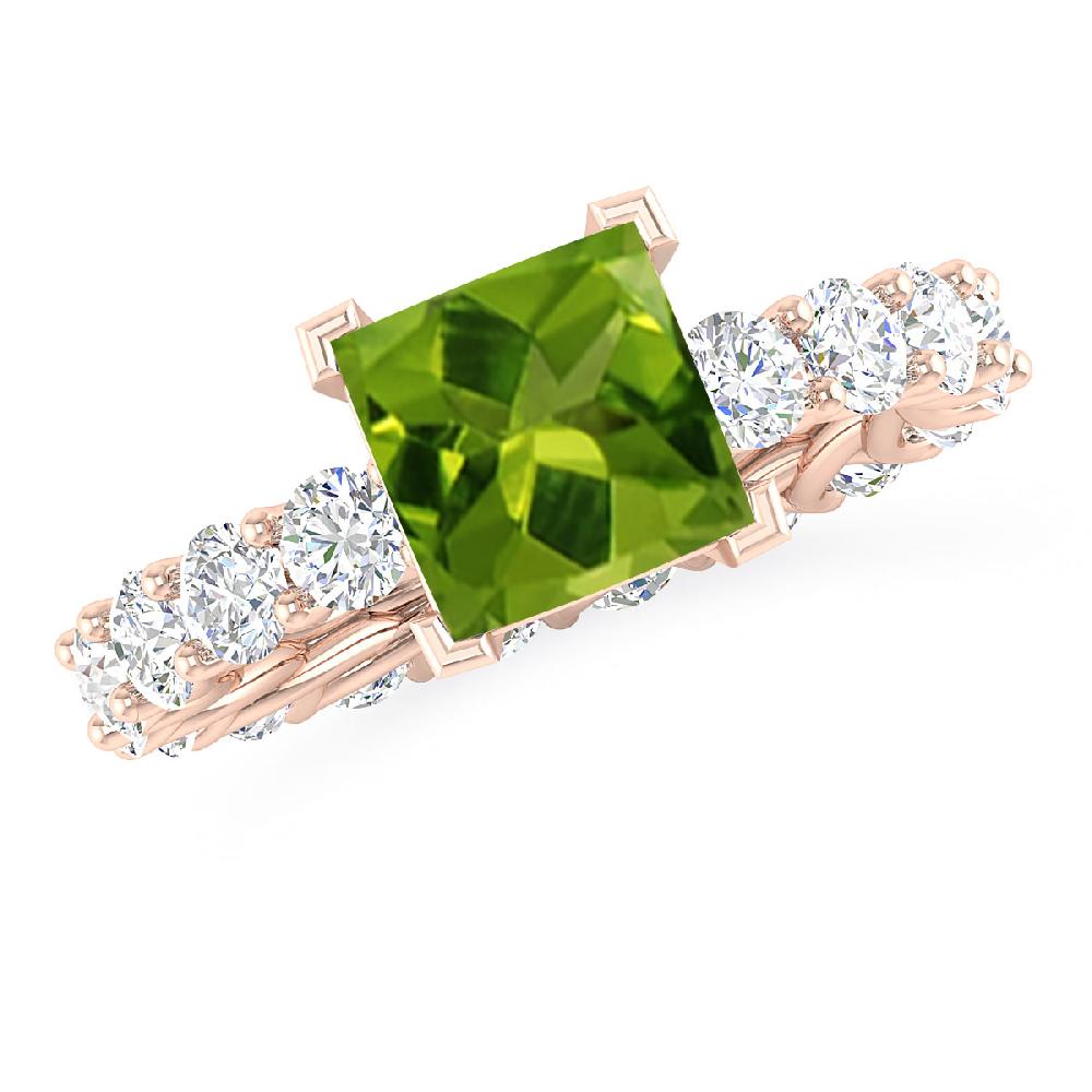 Rose Gold - Peridot