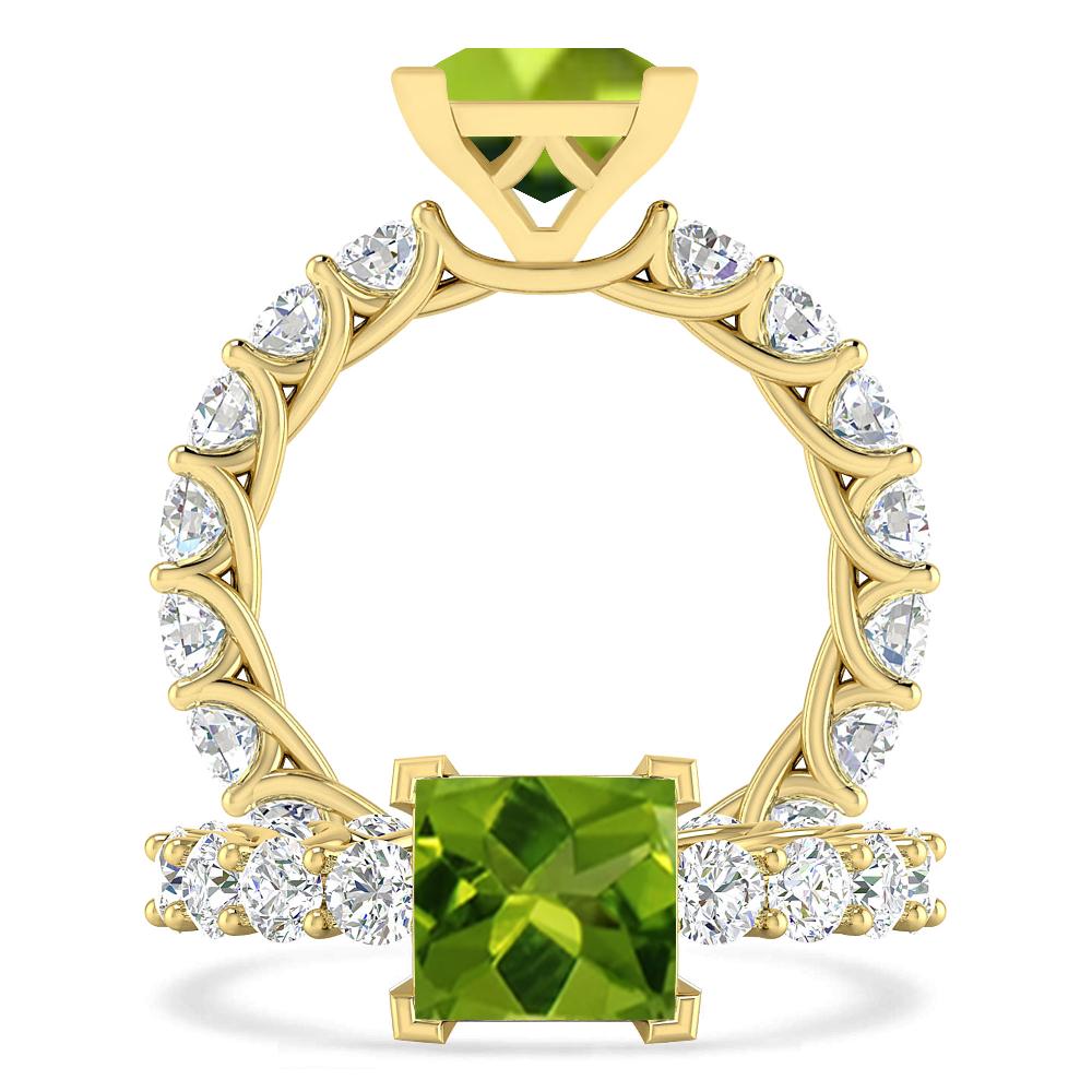 Yellow Gold - Peridot