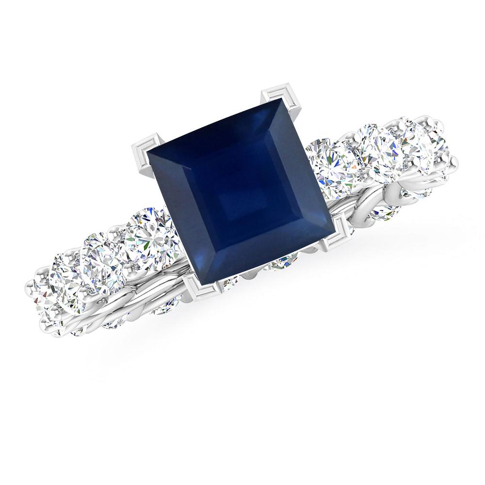 White Gold - Sapphire