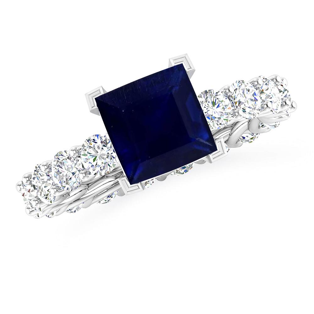 White Gold - Sapphire