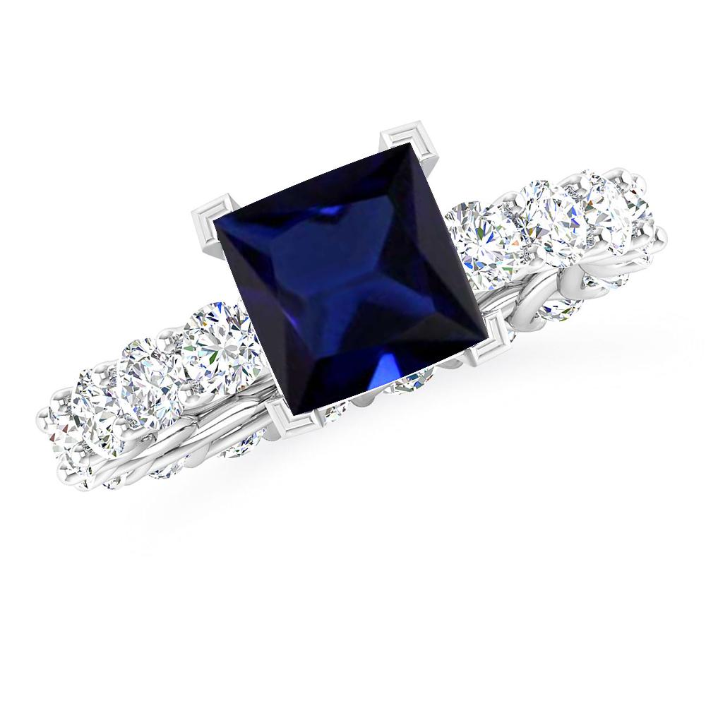 White Gold - Sapphire