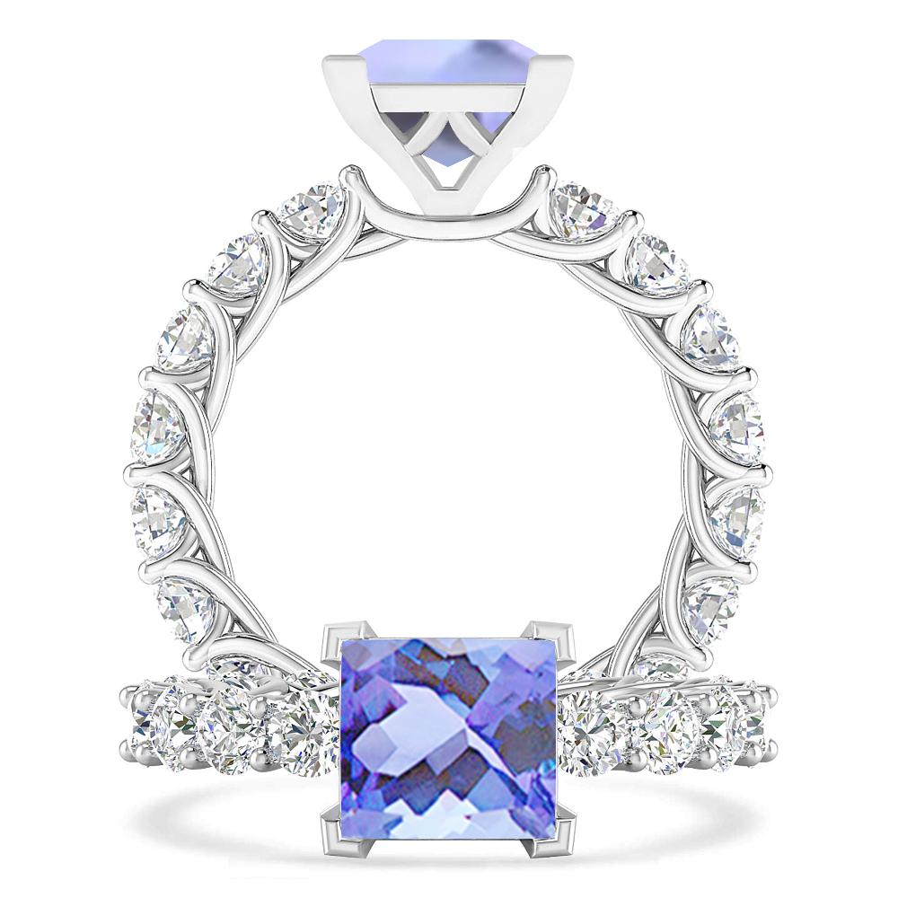 White Gold - Tanzanite