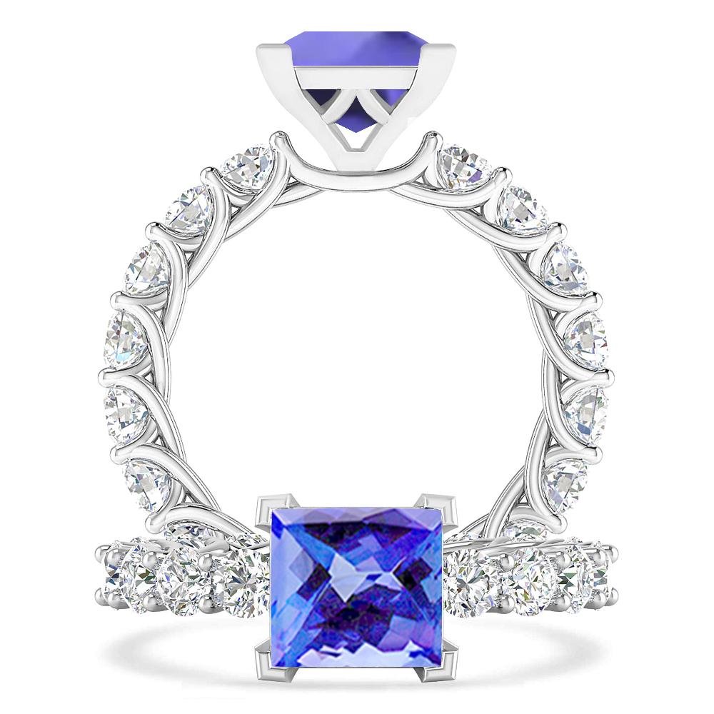 White Gold - Tanzanite