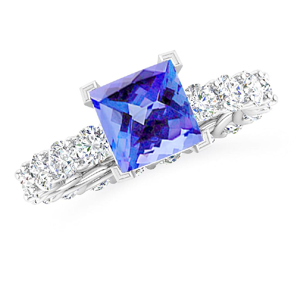 White Gold - Tanzanite