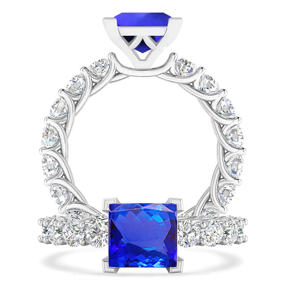 White Gold - Tanzanite