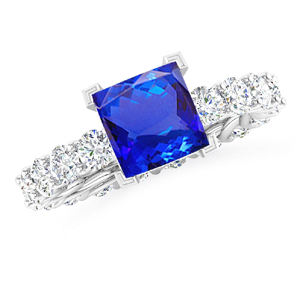 White Gold - Tanzanite