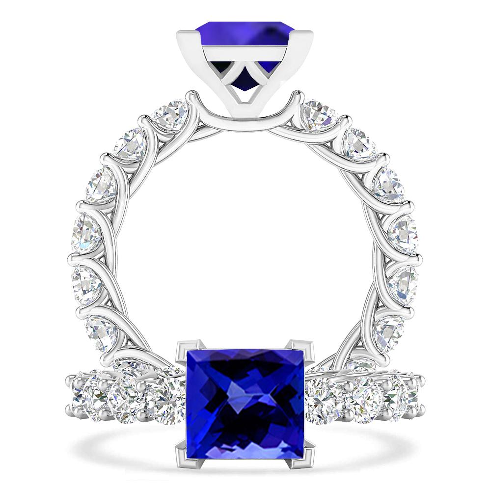 White Gold - Tanzanite