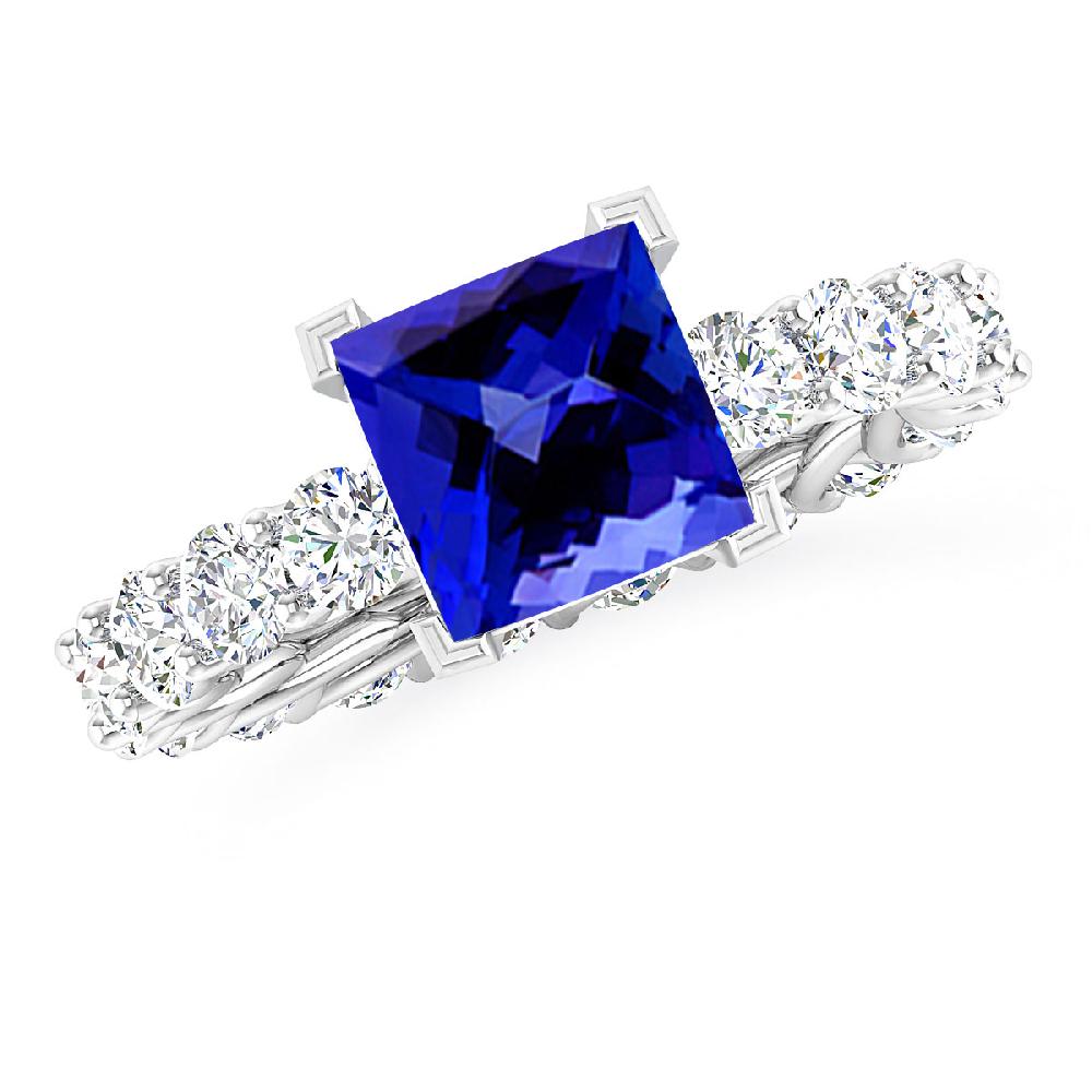 White Gold - Tanzanite