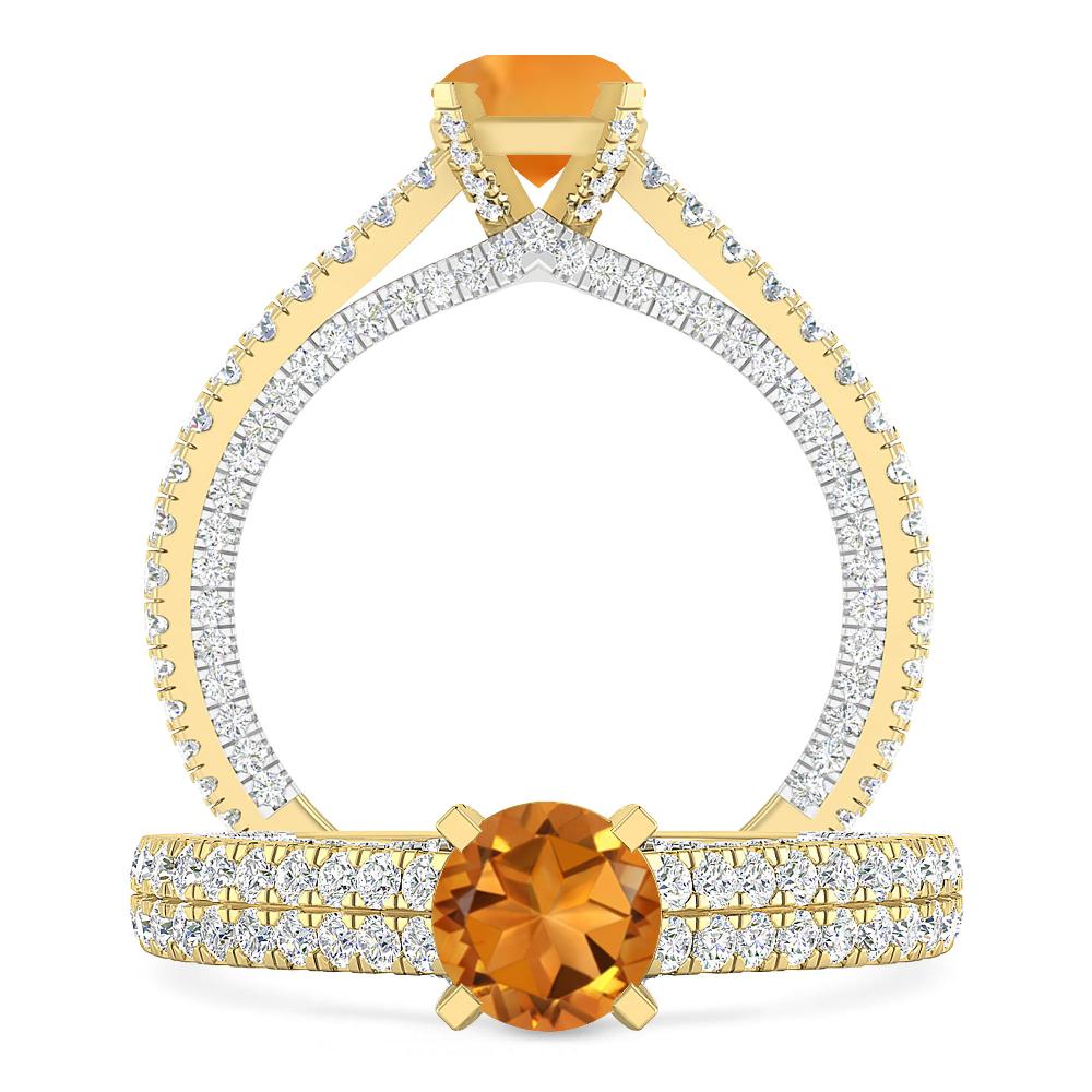 Yellow Gold - Citrine