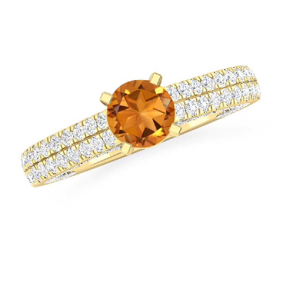 Yellow Gold - Citrine