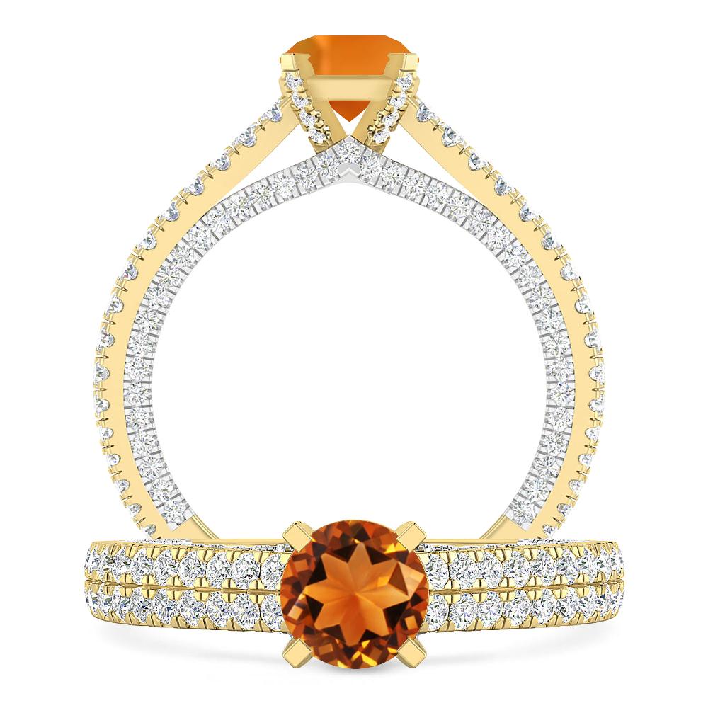 Yellow Gold - Citrine