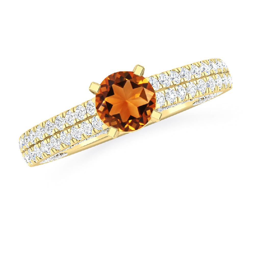 Yellow Gold - Citrine