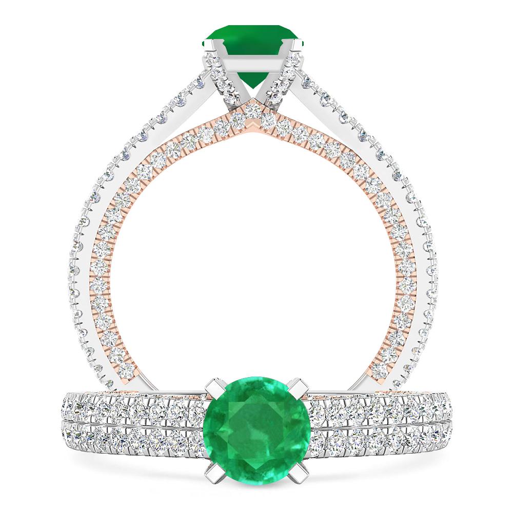 White Gold - Emerald