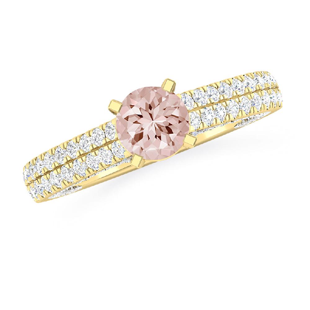 Yellow Gold - Morganite