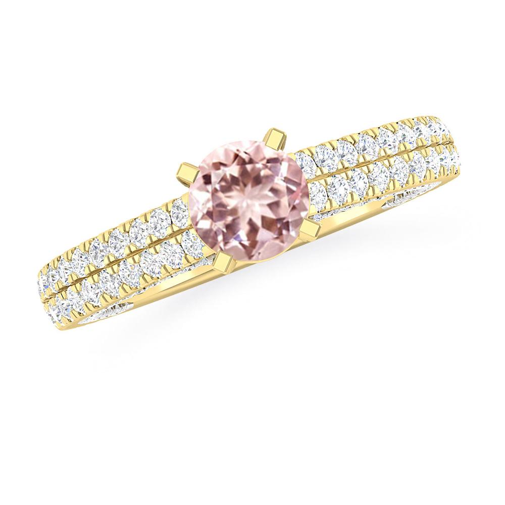 Yellow Gold - Morganite