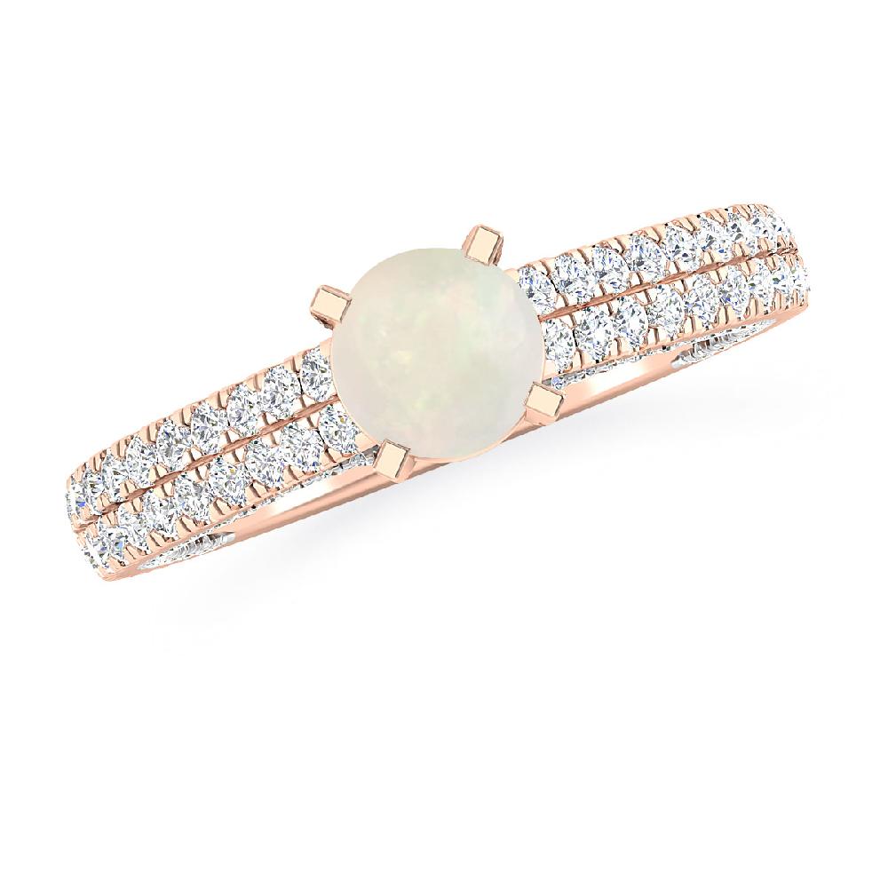 Rose Gold - Opal