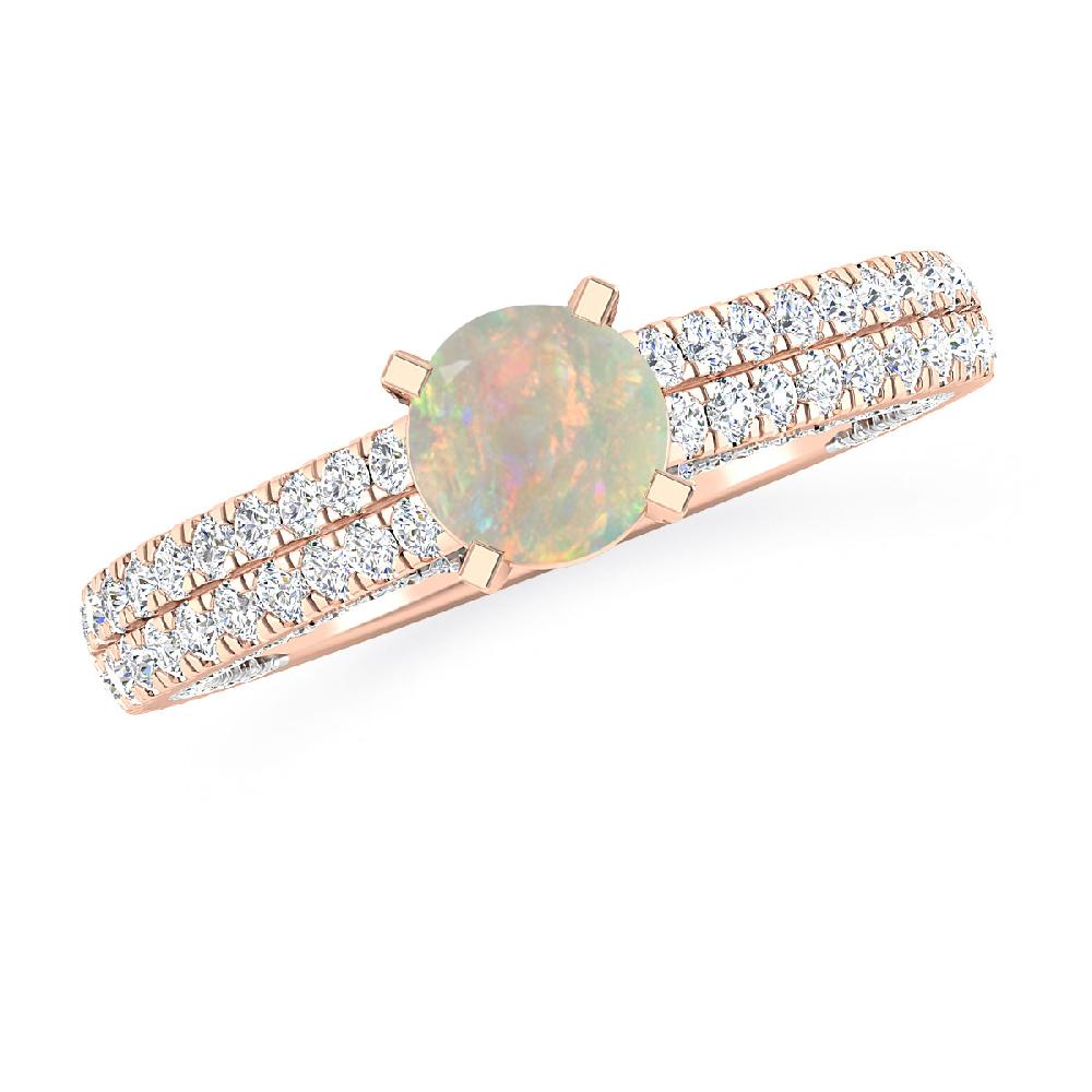 Rose Gold - Opal