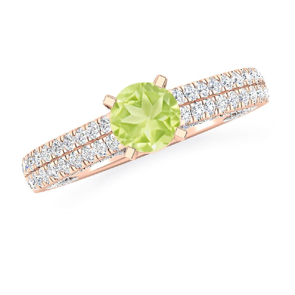 Rose Gold - Peridot