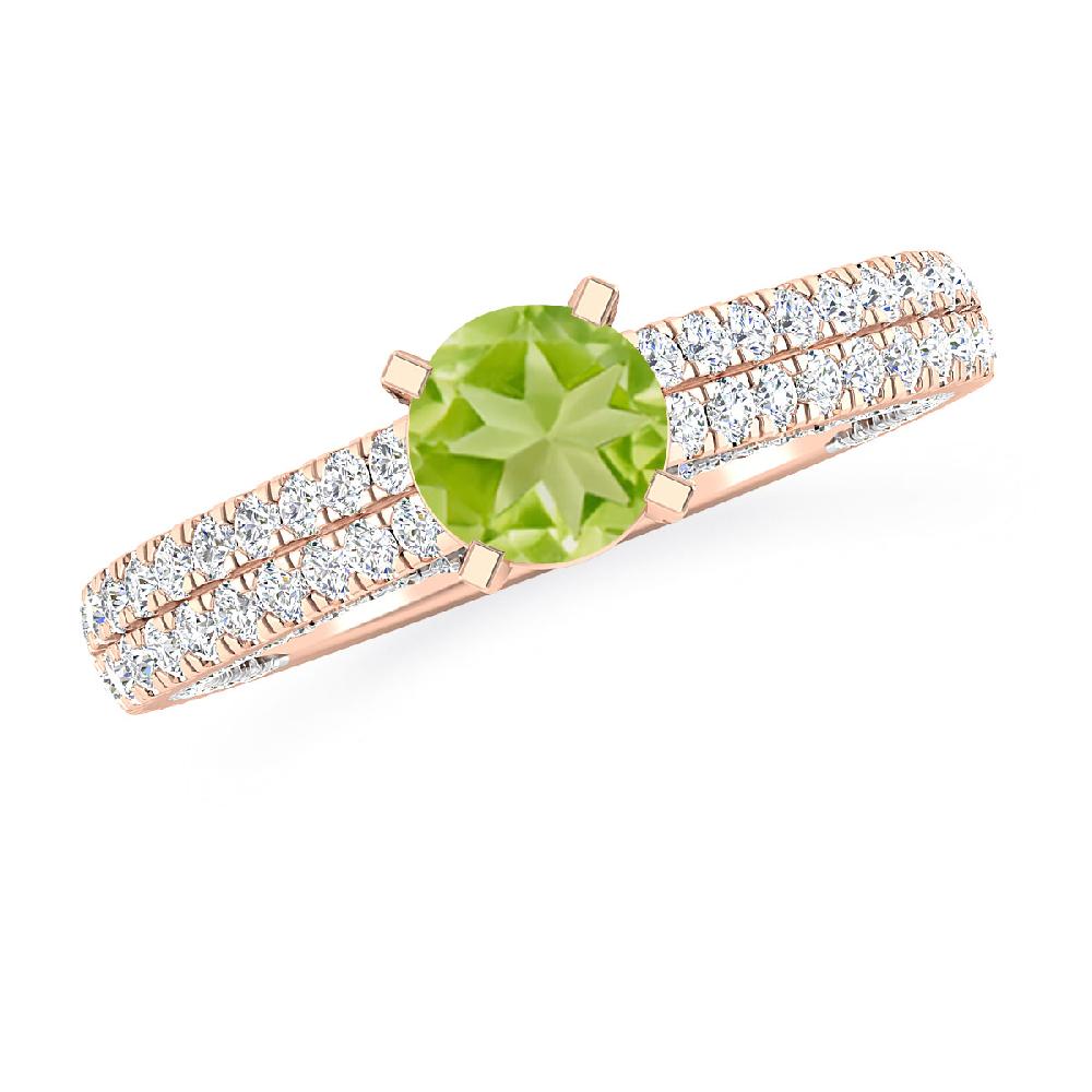 Rose Gold - Peridot