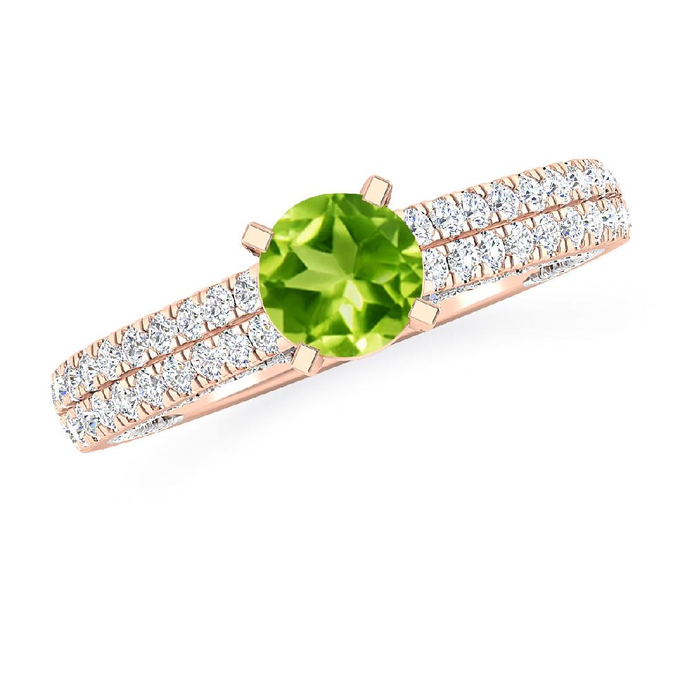 Rose Gold - Peridot