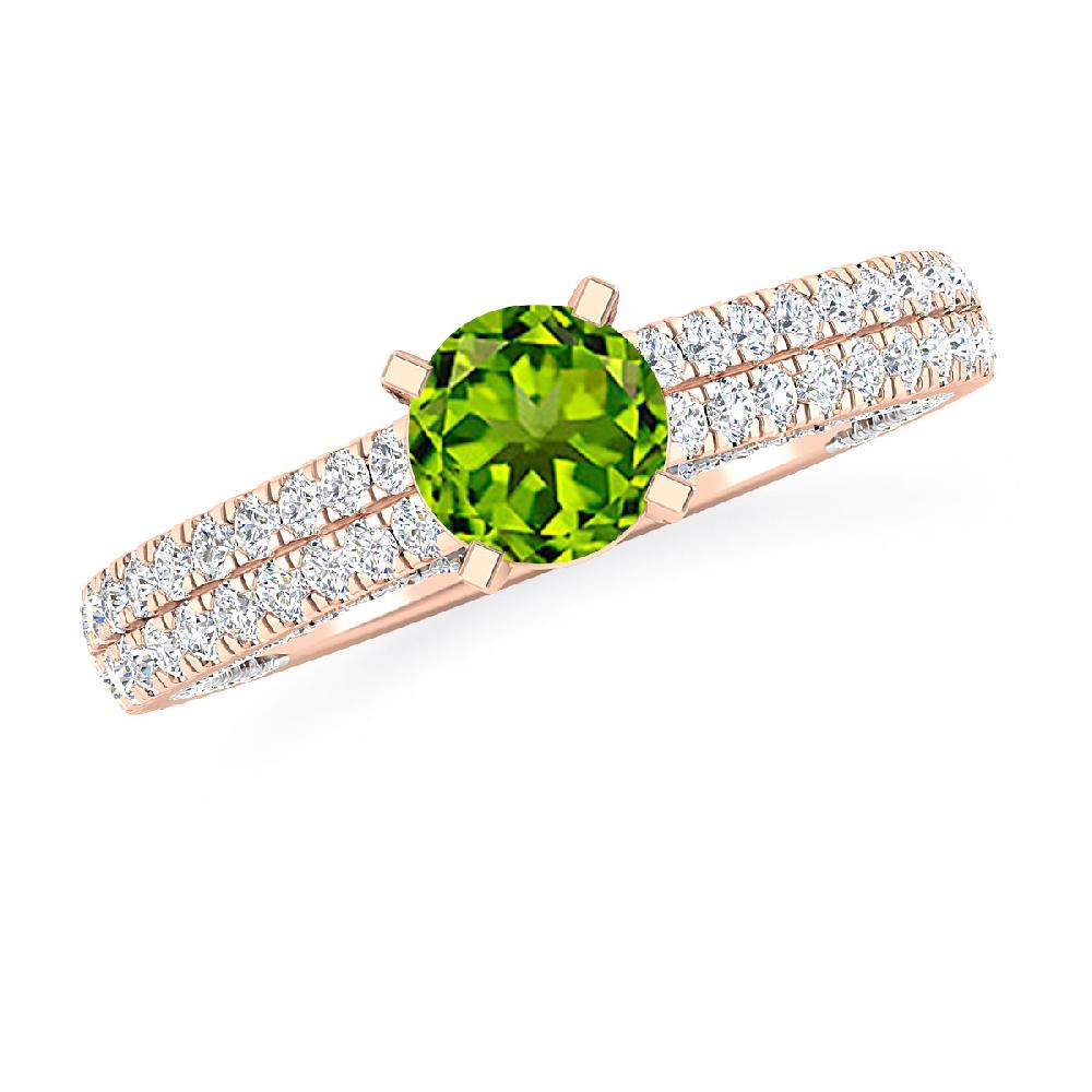 Rose Gold - Peridot