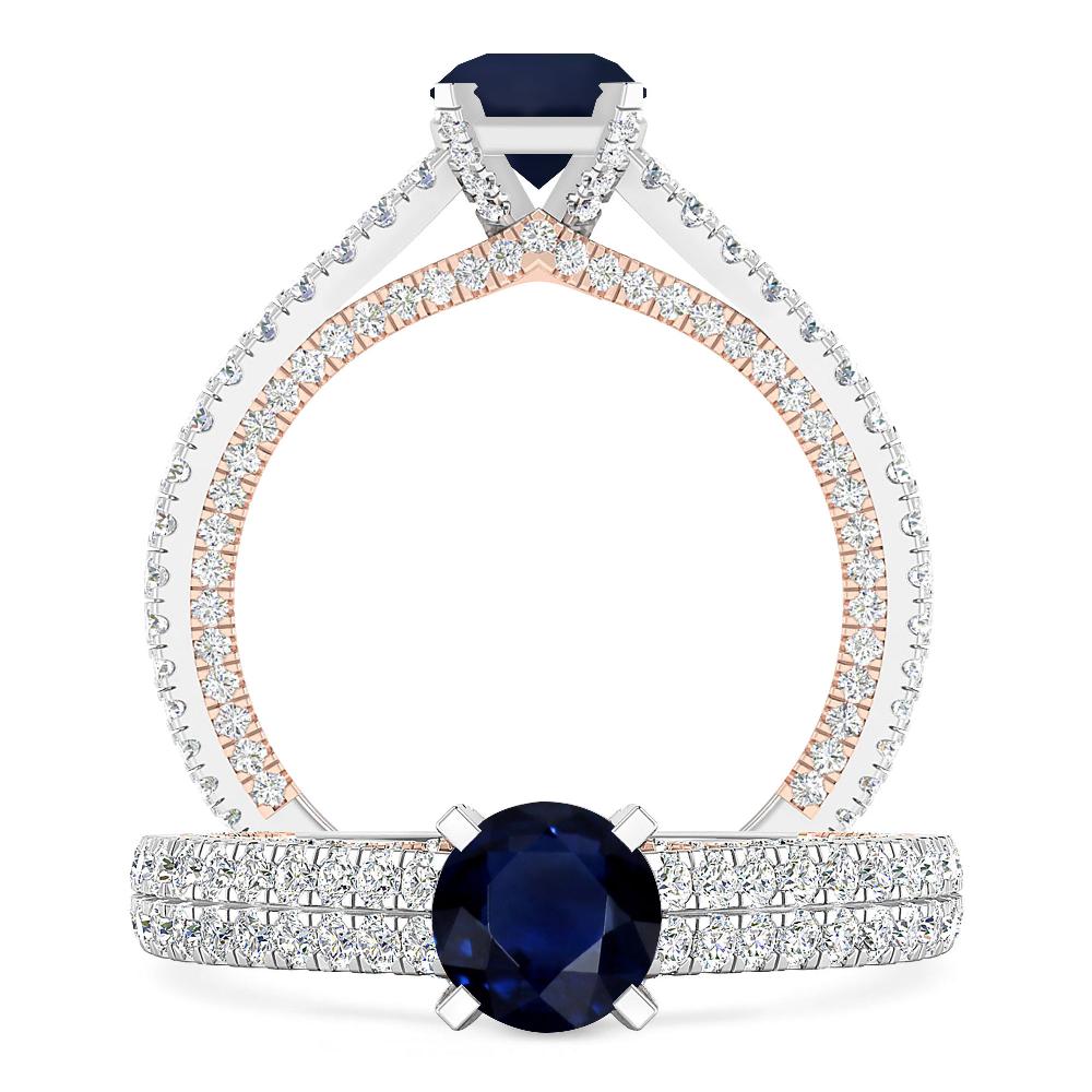 White Gold - Sapphire