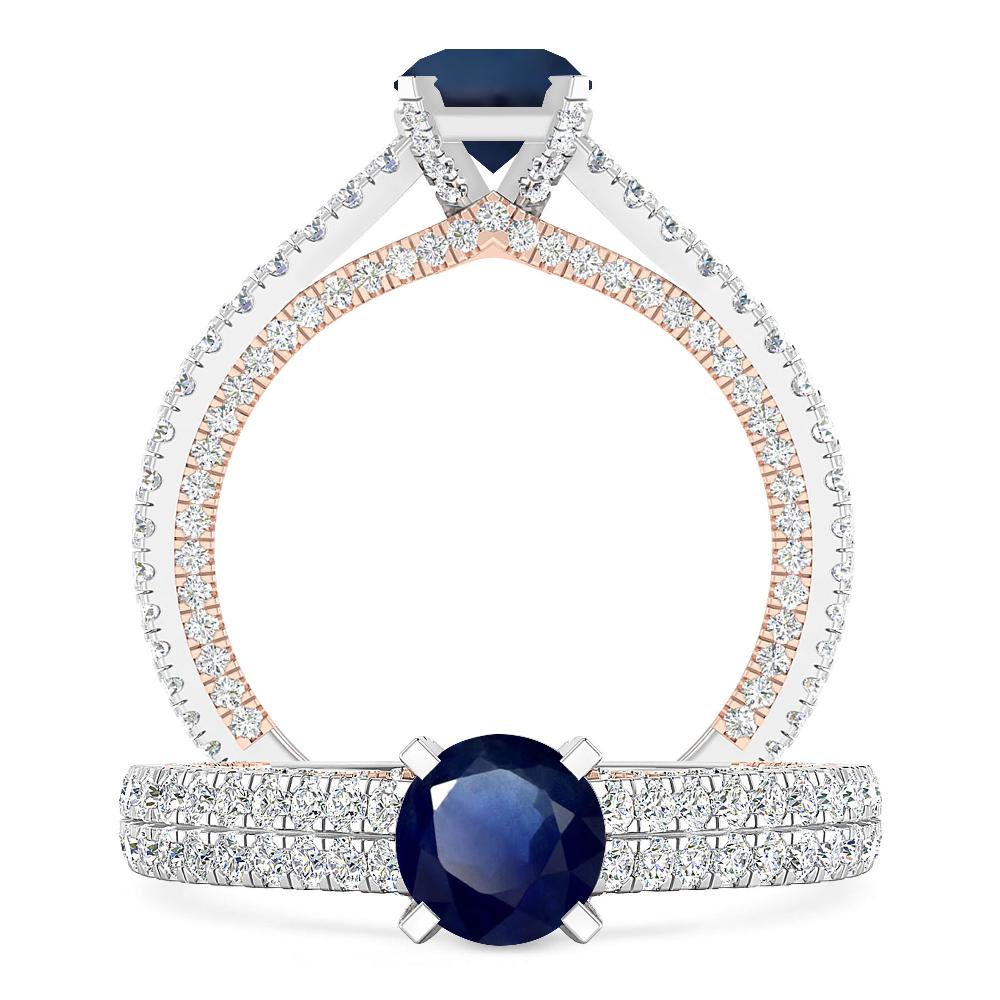 White Gold - Sapphire