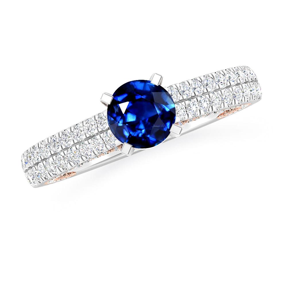 White Gold - Sapphire