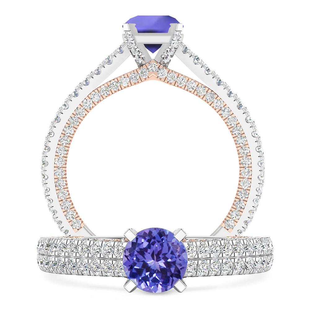 White Gold - Tanzanite