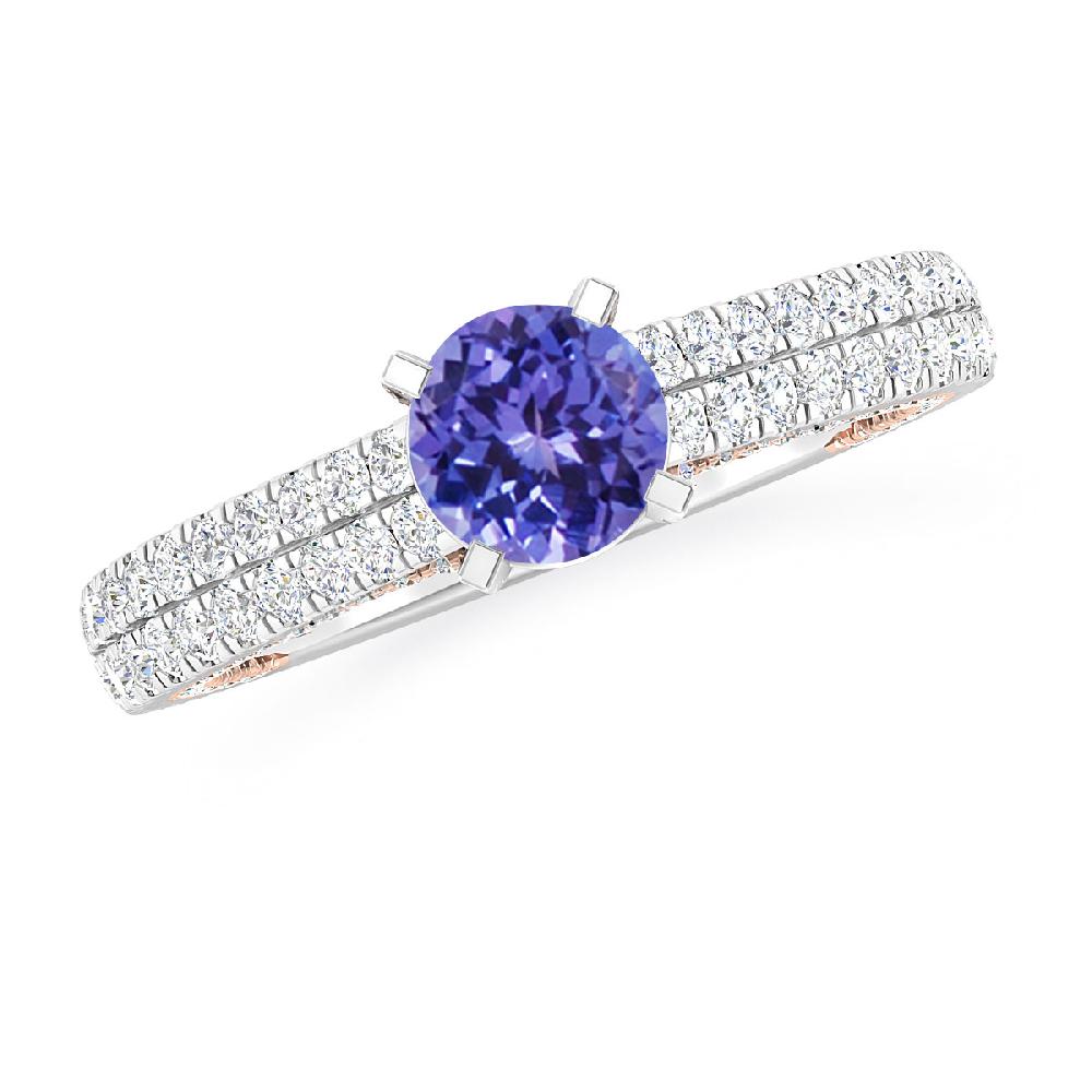 White Gold - Tanzanite