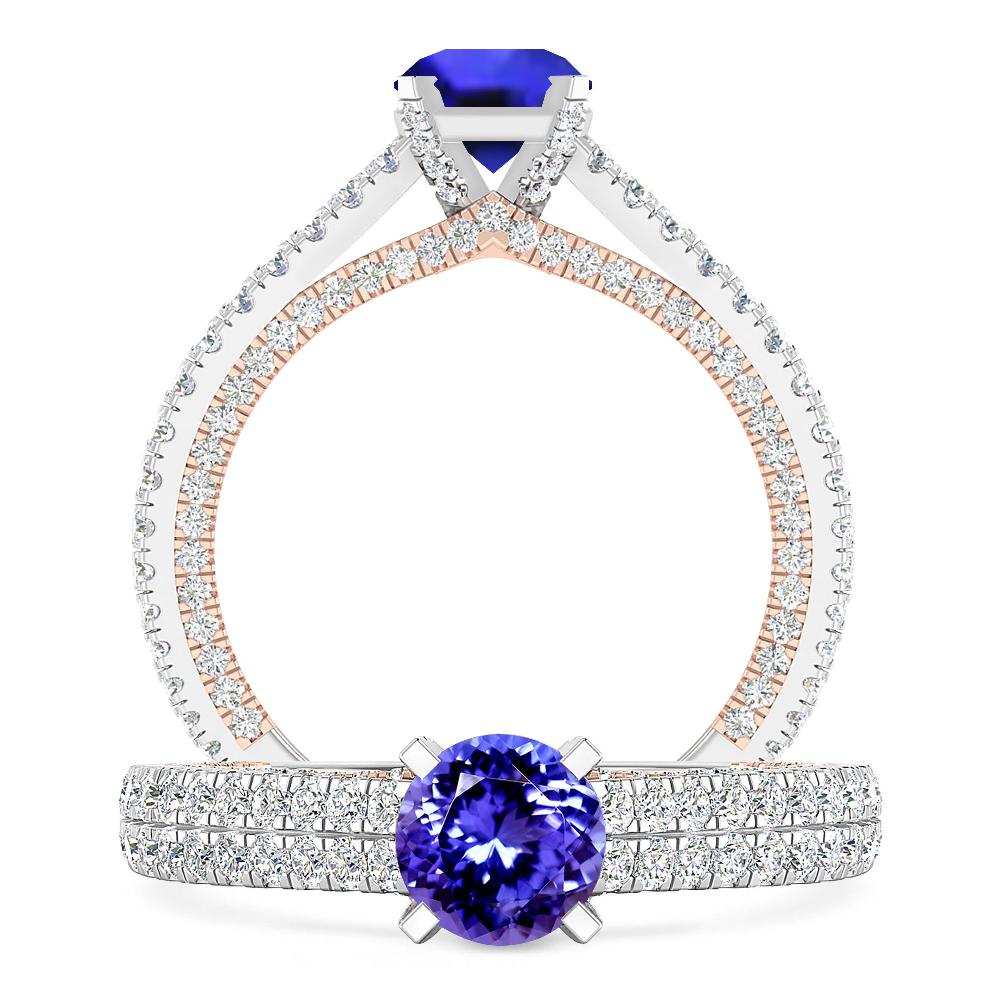 White Gold - Tanzanite