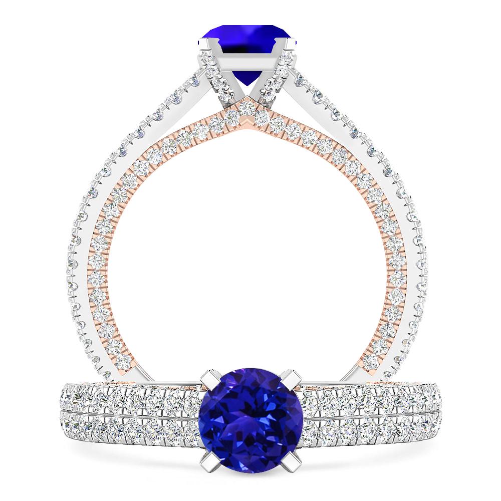 White Gold - Tanzanite