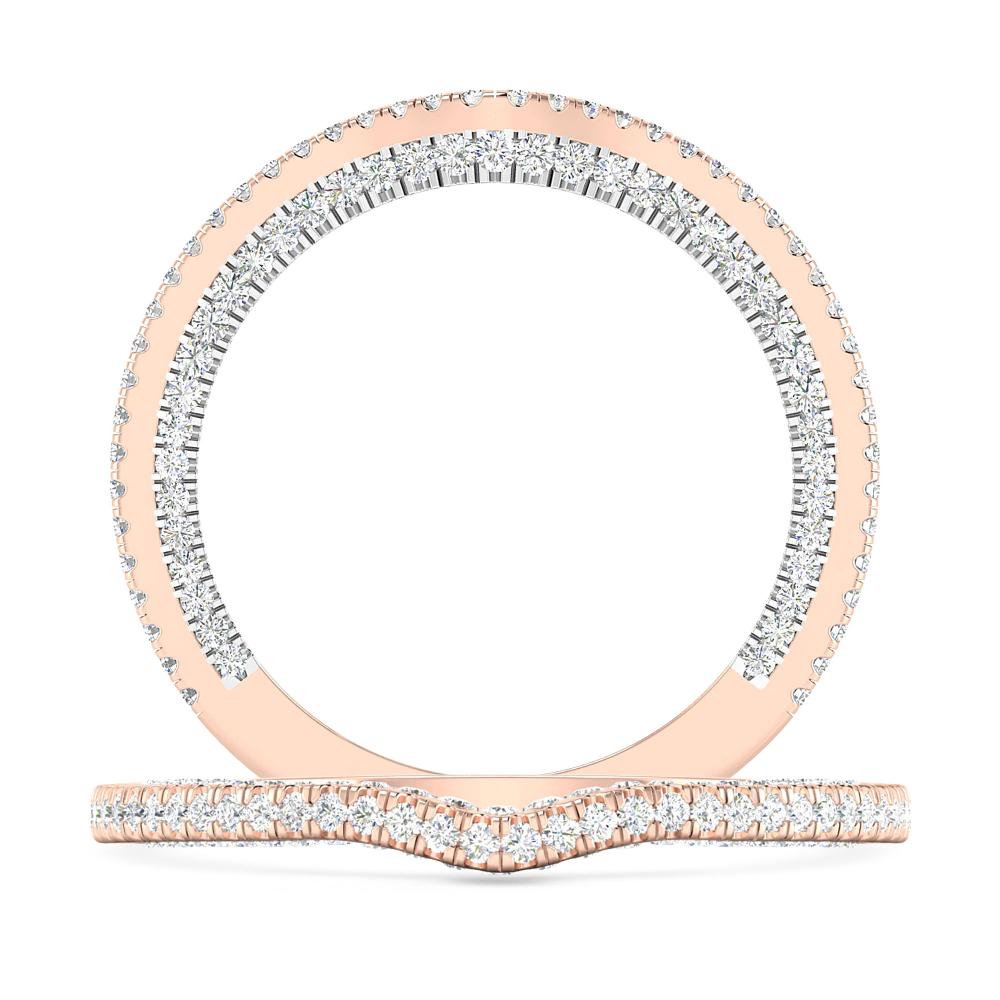 Rose Gold/White Gold - Round