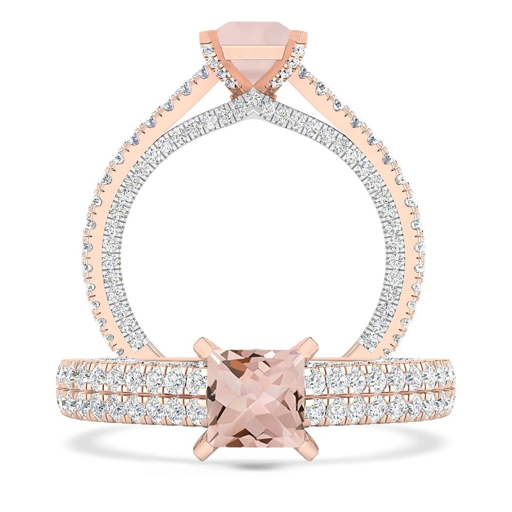 Rose Gold - Morganite