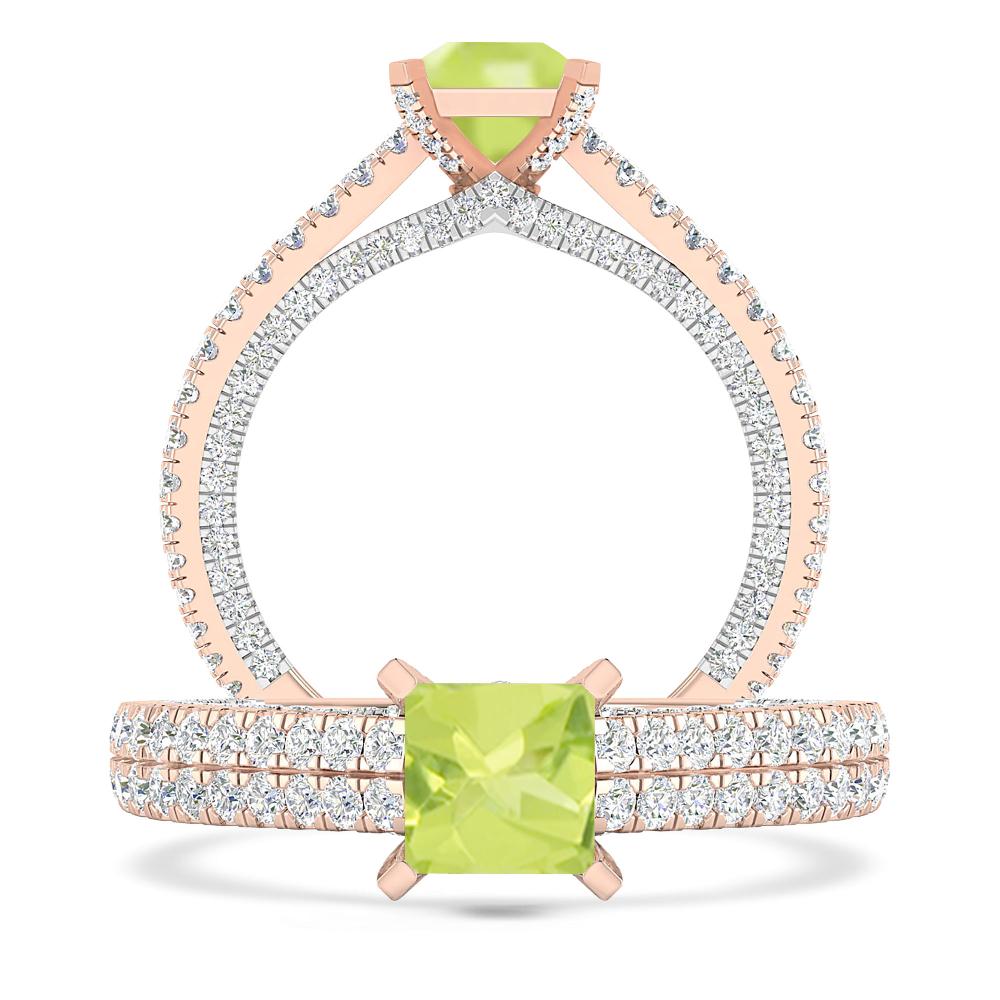 Rose Gold - Peridot