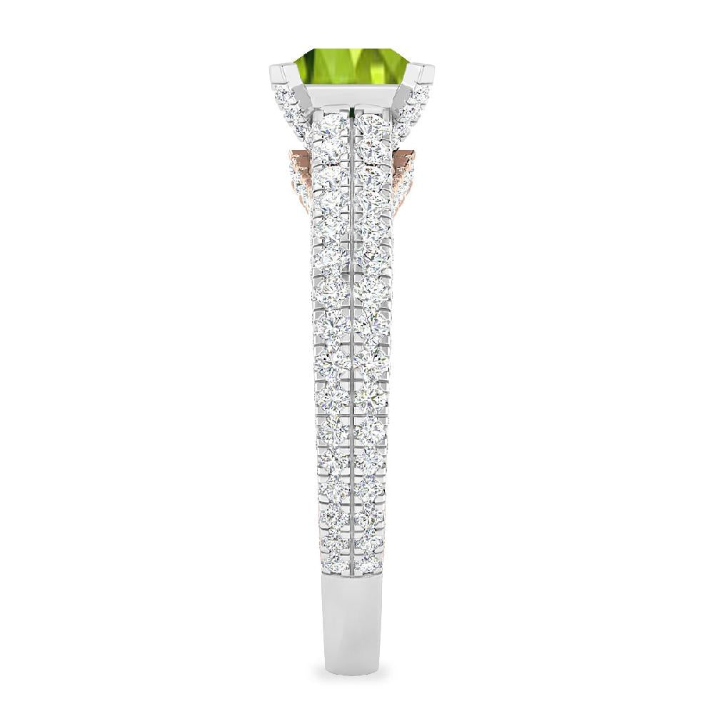 White Gold - Peridot