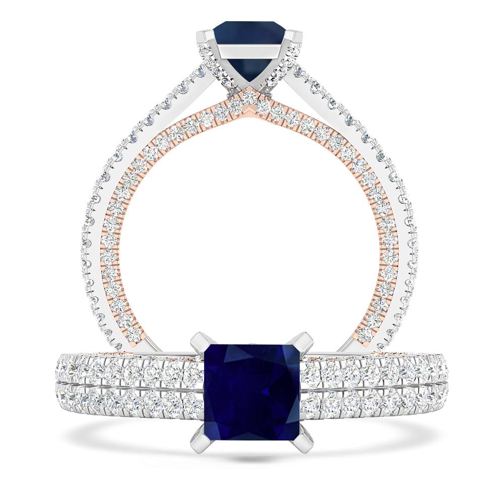 White Gold - Sapphire