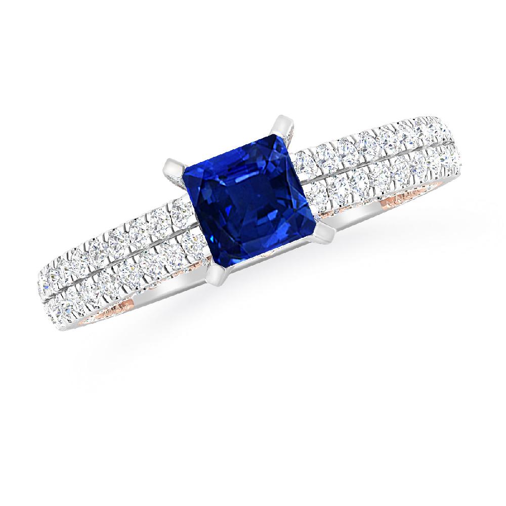 White Gold - Sapphire