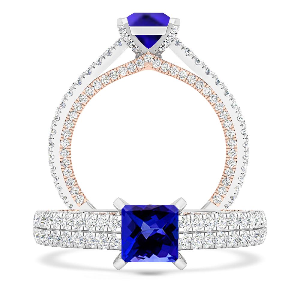 White Gold - Tanzanite