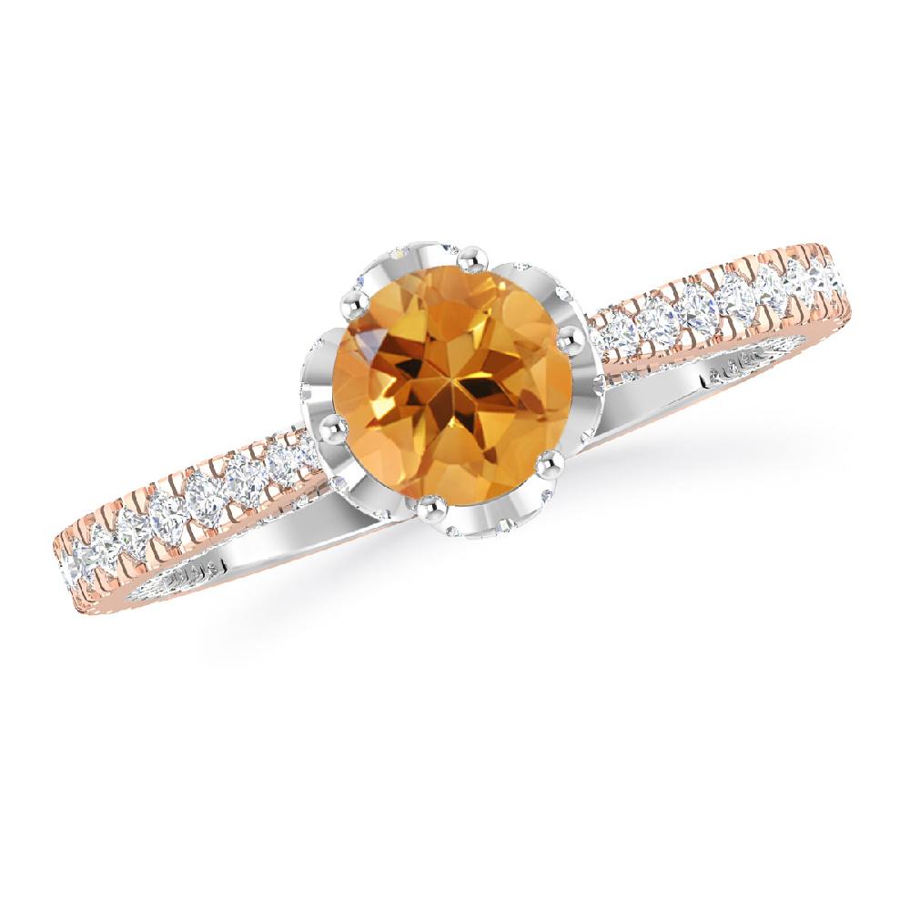 Rose Gold - Citrine