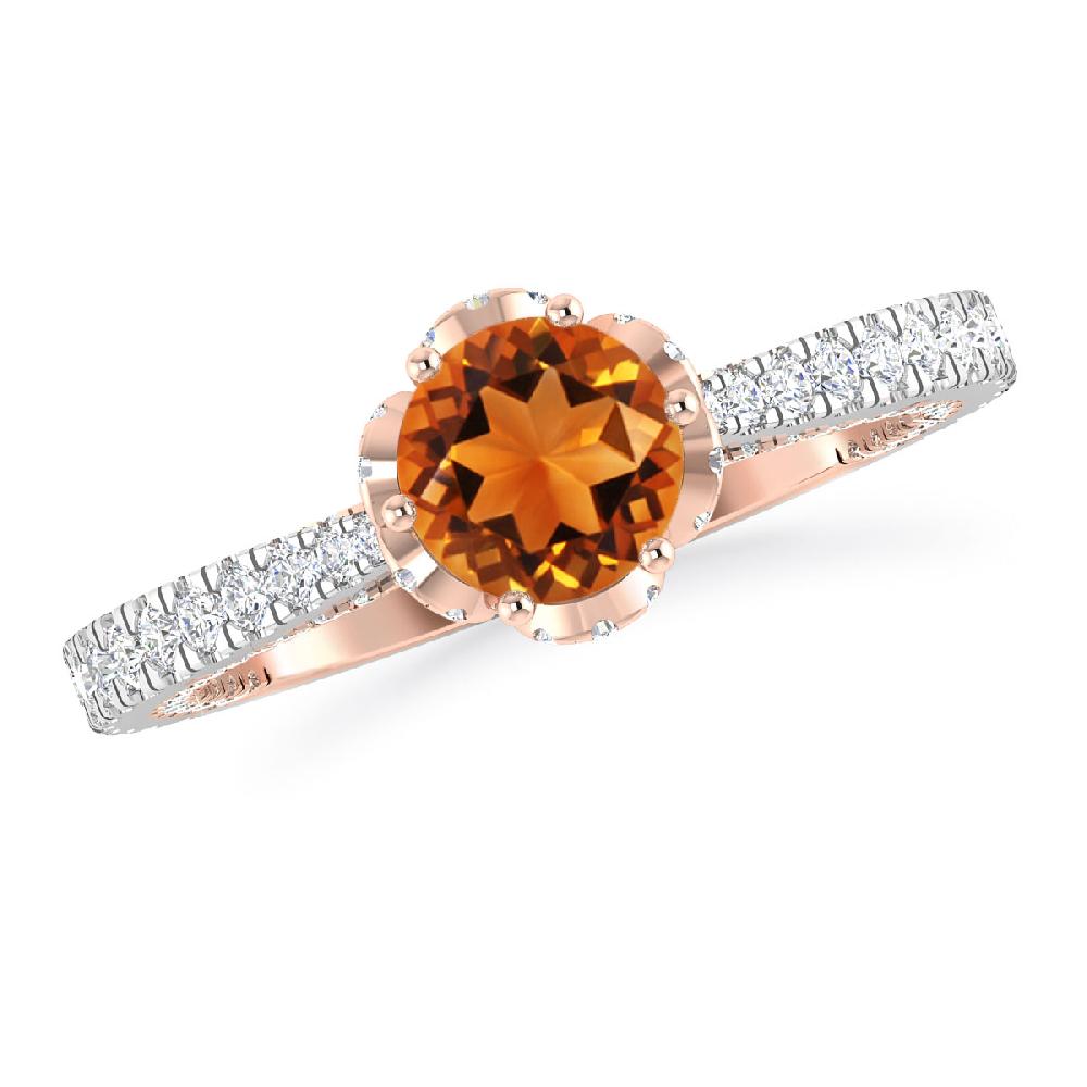 White Gold - Citrine