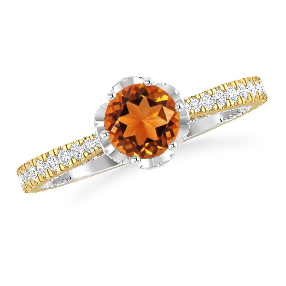 Yellow Gold - Citrine