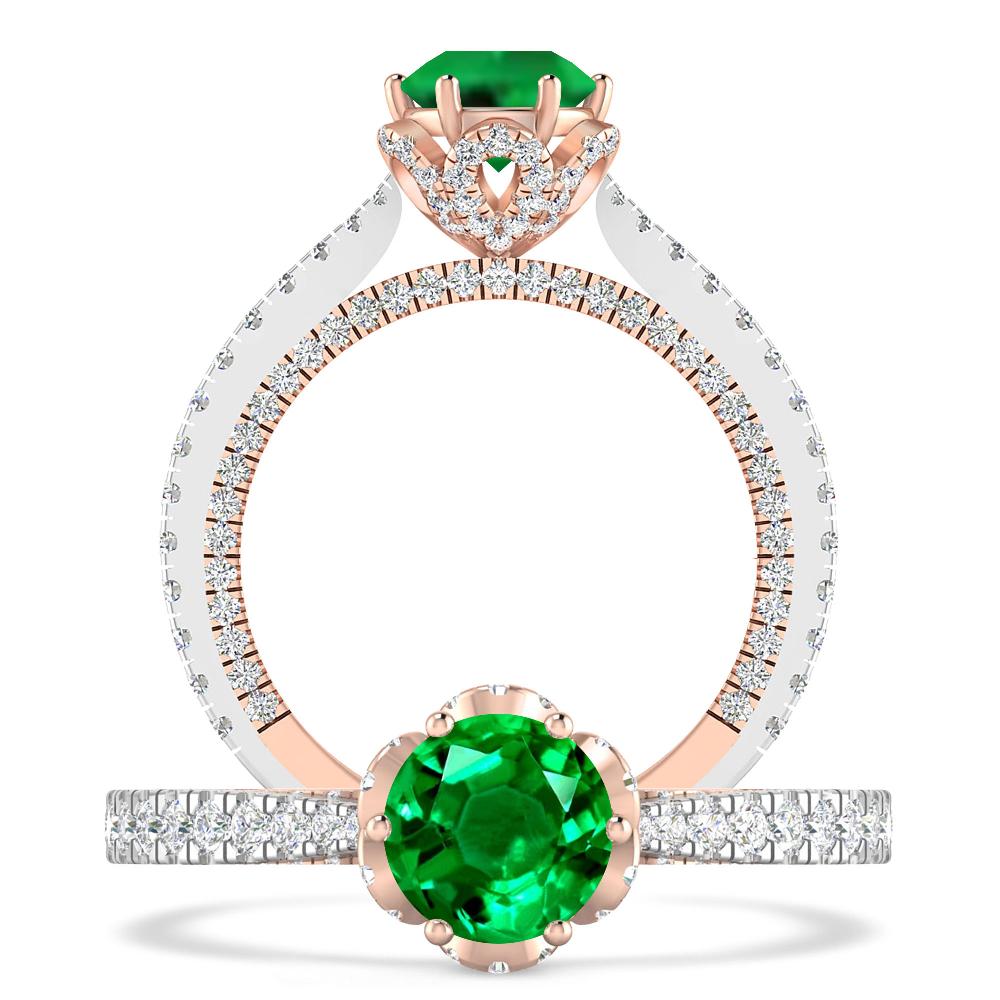 White Gold - Emerald