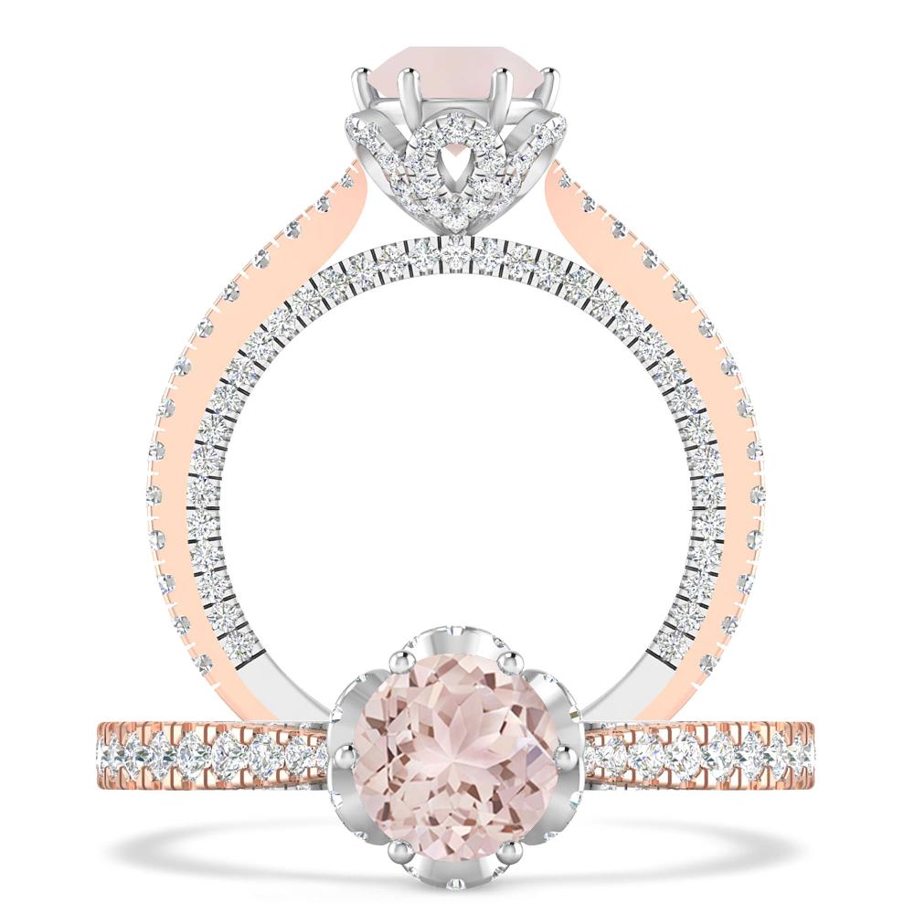 Rose Gold - Morganite