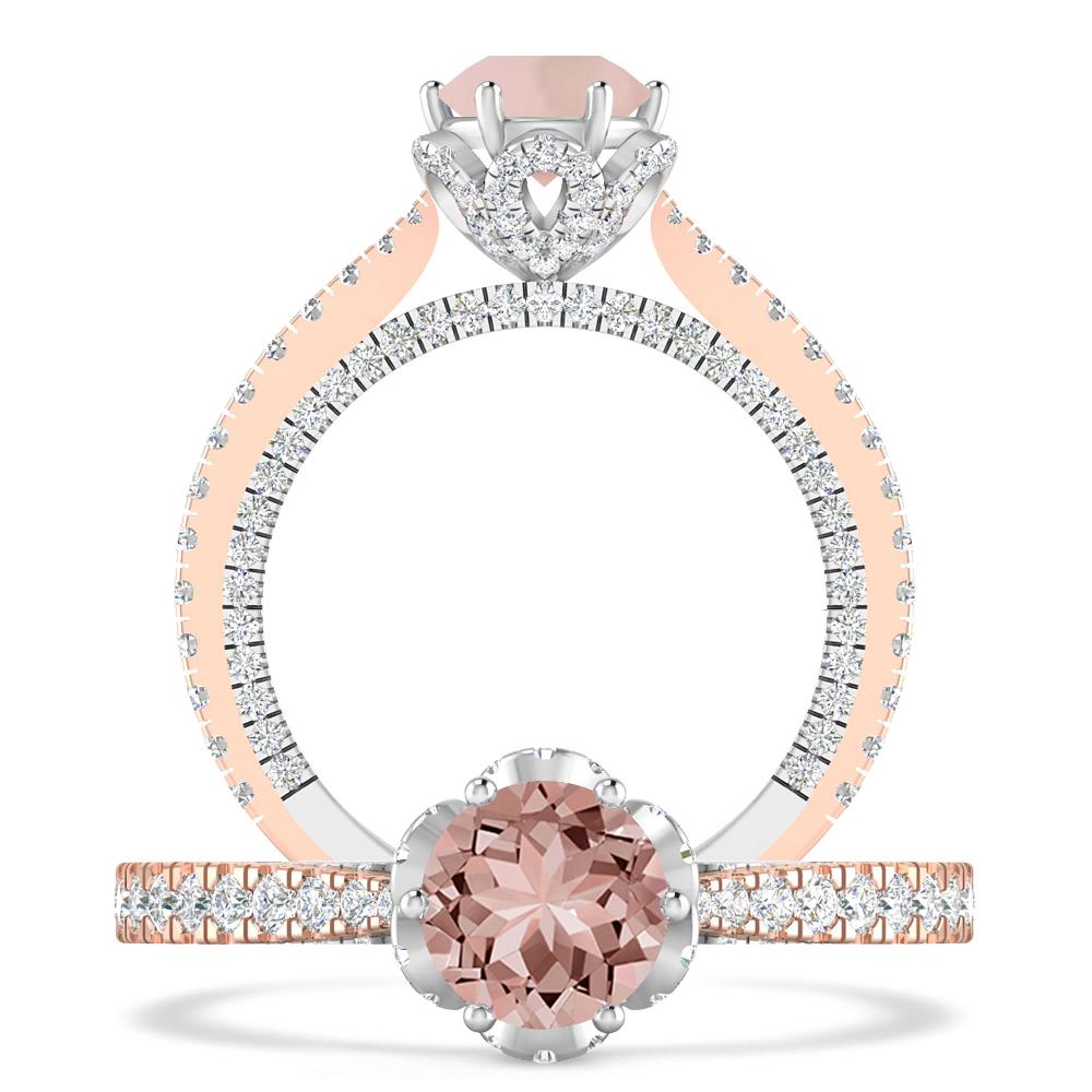 Rose Gold - Morganite